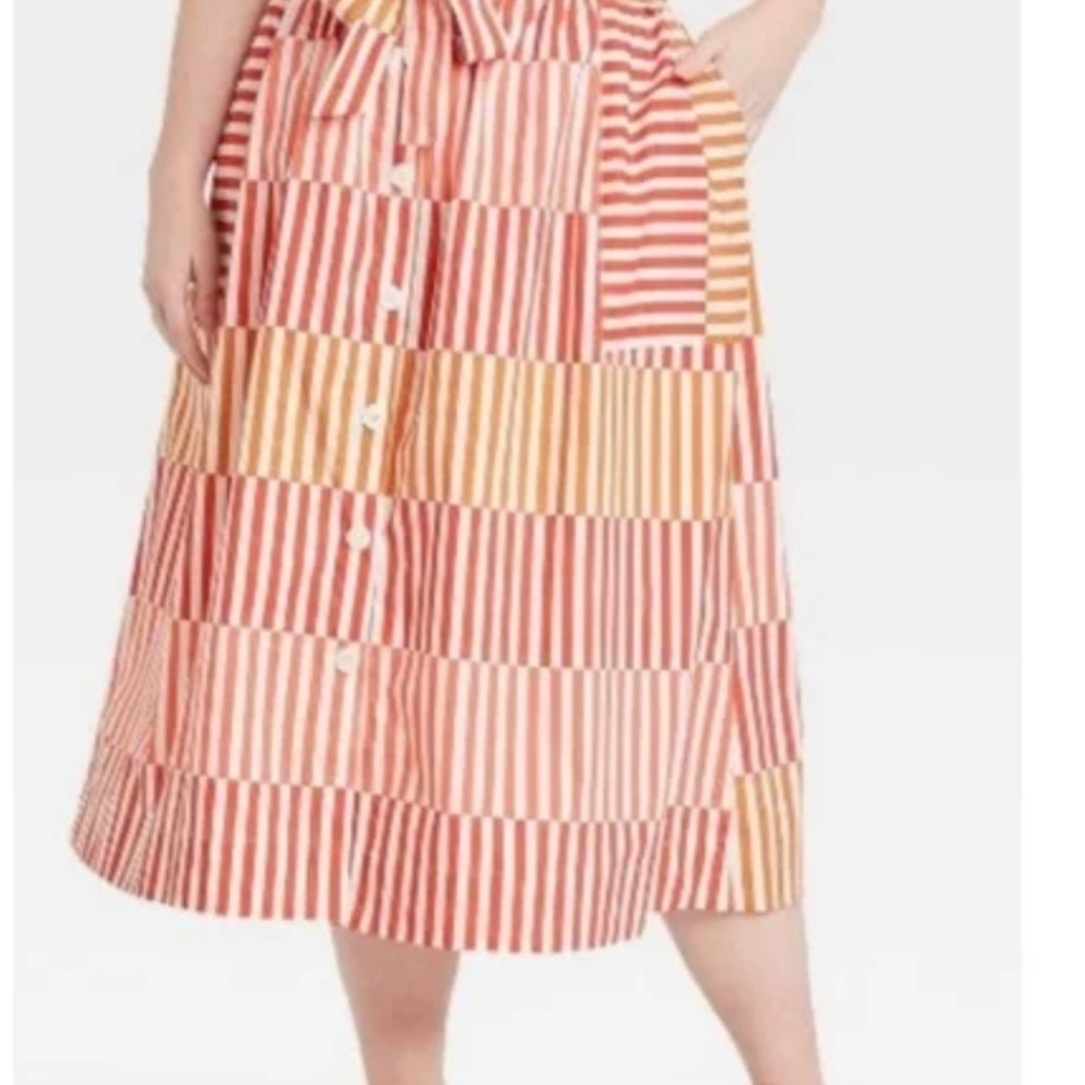 Who What Wear Women's Summer Maxi Skirt With Pockets Plus Size 2X NWT - Picture 5 of 6